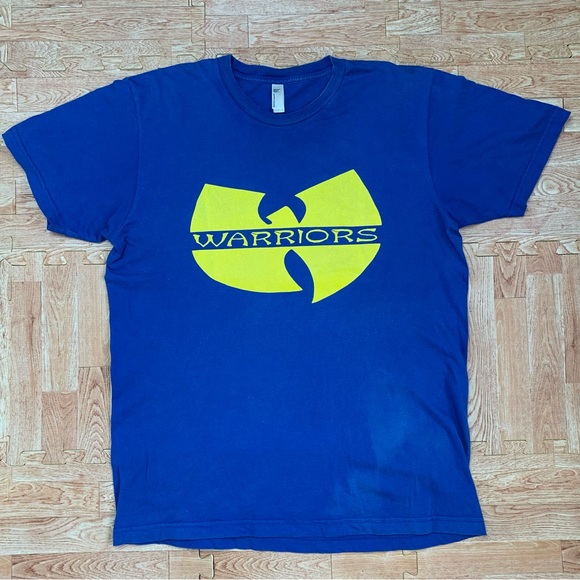 Wu-Tang x Golden State Warriors Shirt Large Steph Curry Parking Lot Tee GSW RARE - Picture 4 of 14